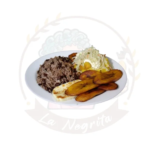 Especial de la casa con tajadas maduras.