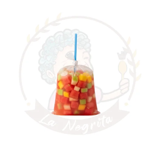 Refresco de ensalada de fruta.