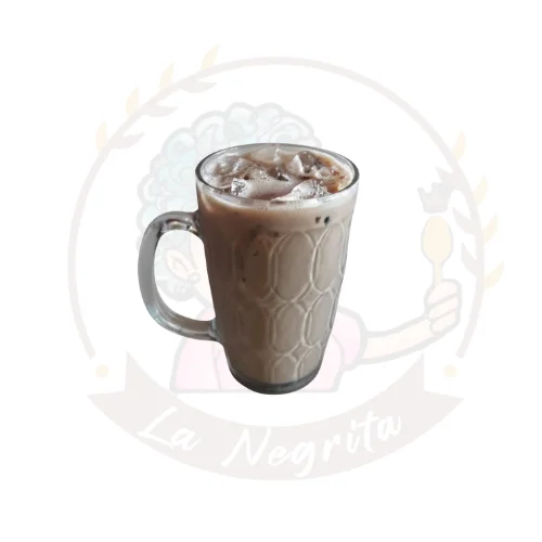 Fresco de cacao con leche.