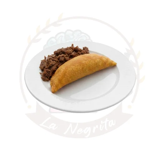 Enchilada rellena de res.