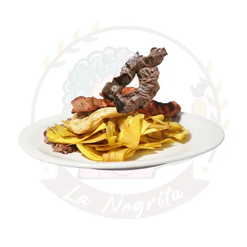 Medio servicio de Res asado.