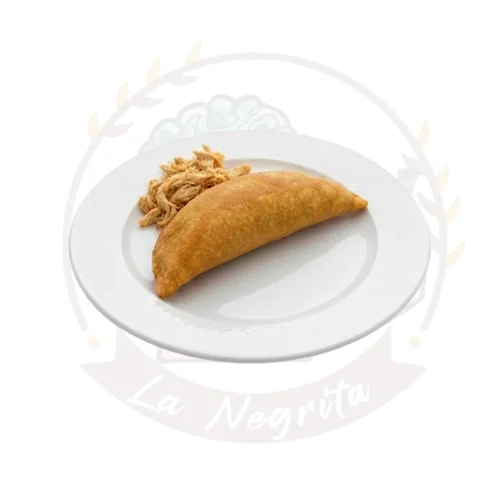Enchilada rellena de pollo.