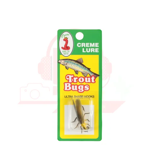 Señuelo Creme 1" Trout Fly – Marrón